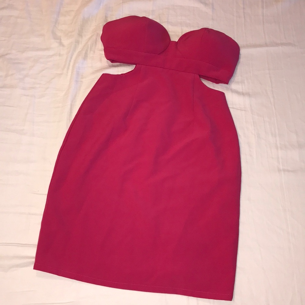NBD Hot Pink Mini dress
